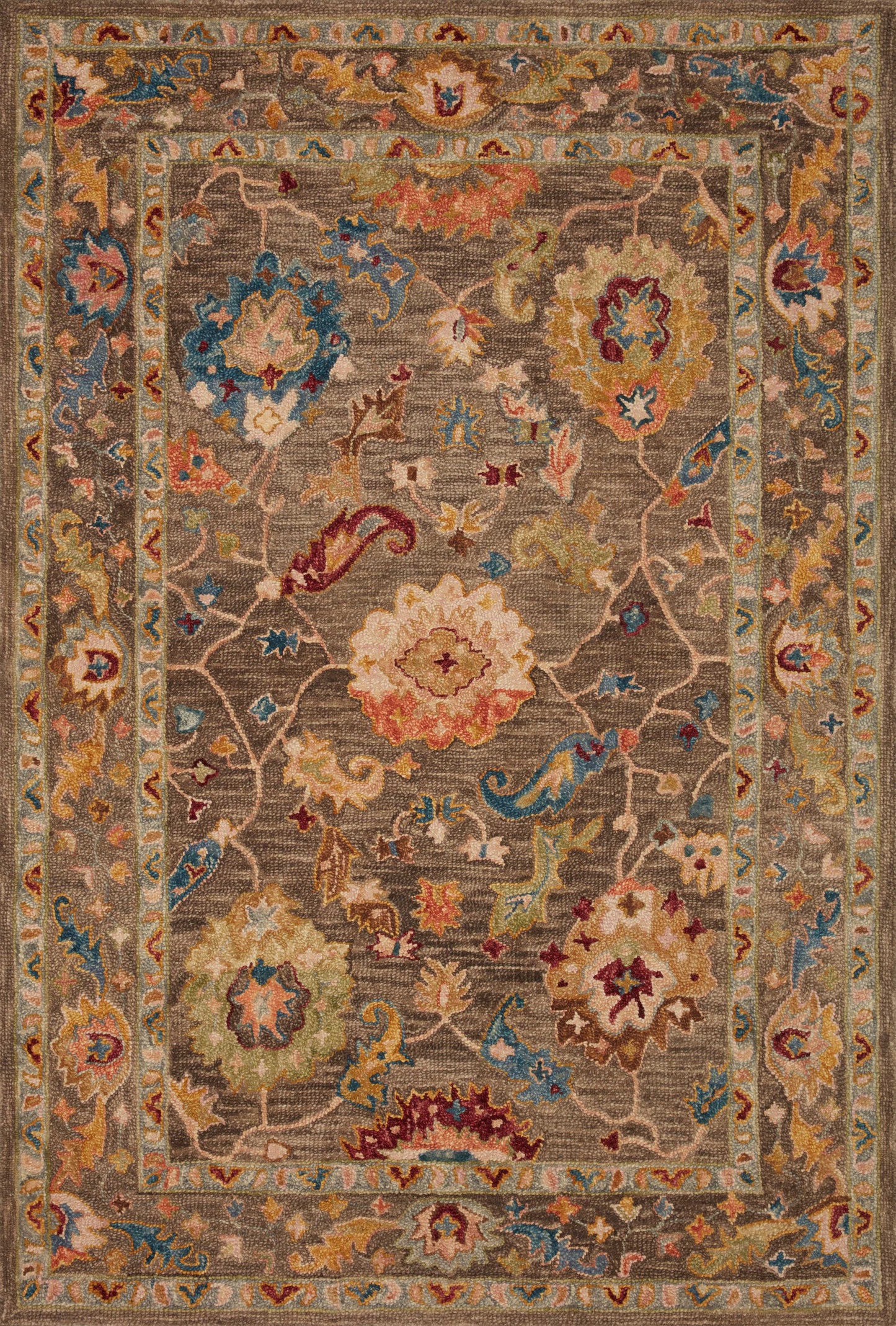 Loloi Padma PMA-01 Hooked Transitional Area Rug by Loloi