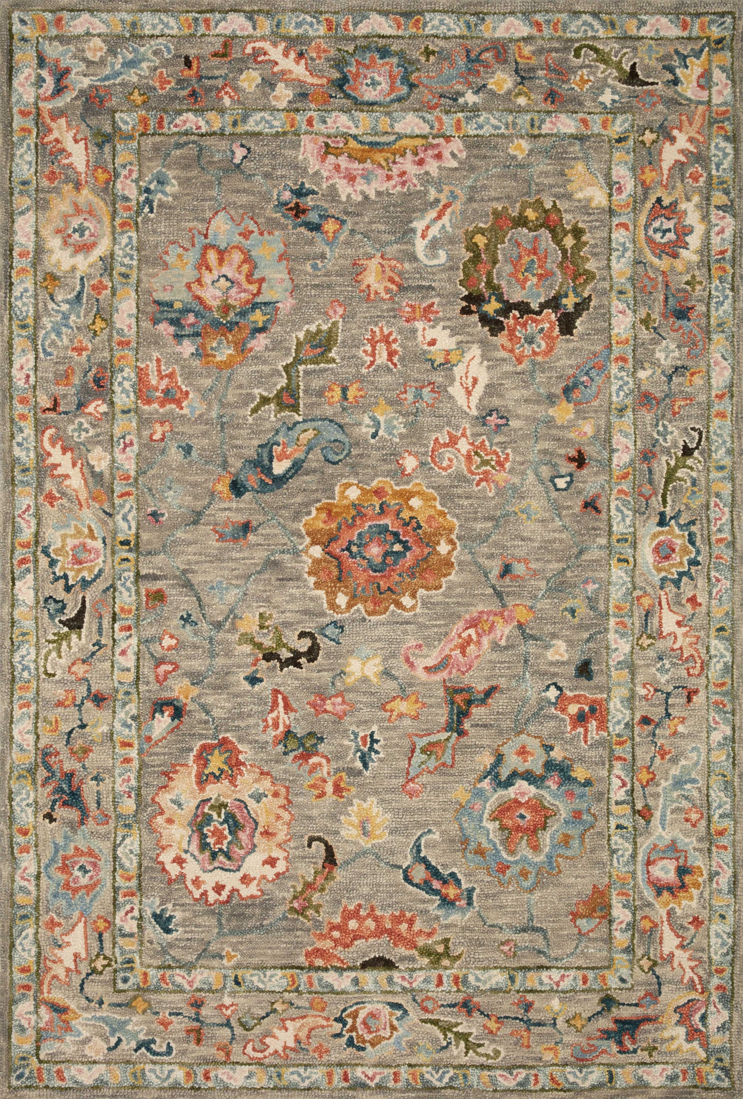 Loloi Padma PMA-01 Hooked Transitional Area Rug by Loloi