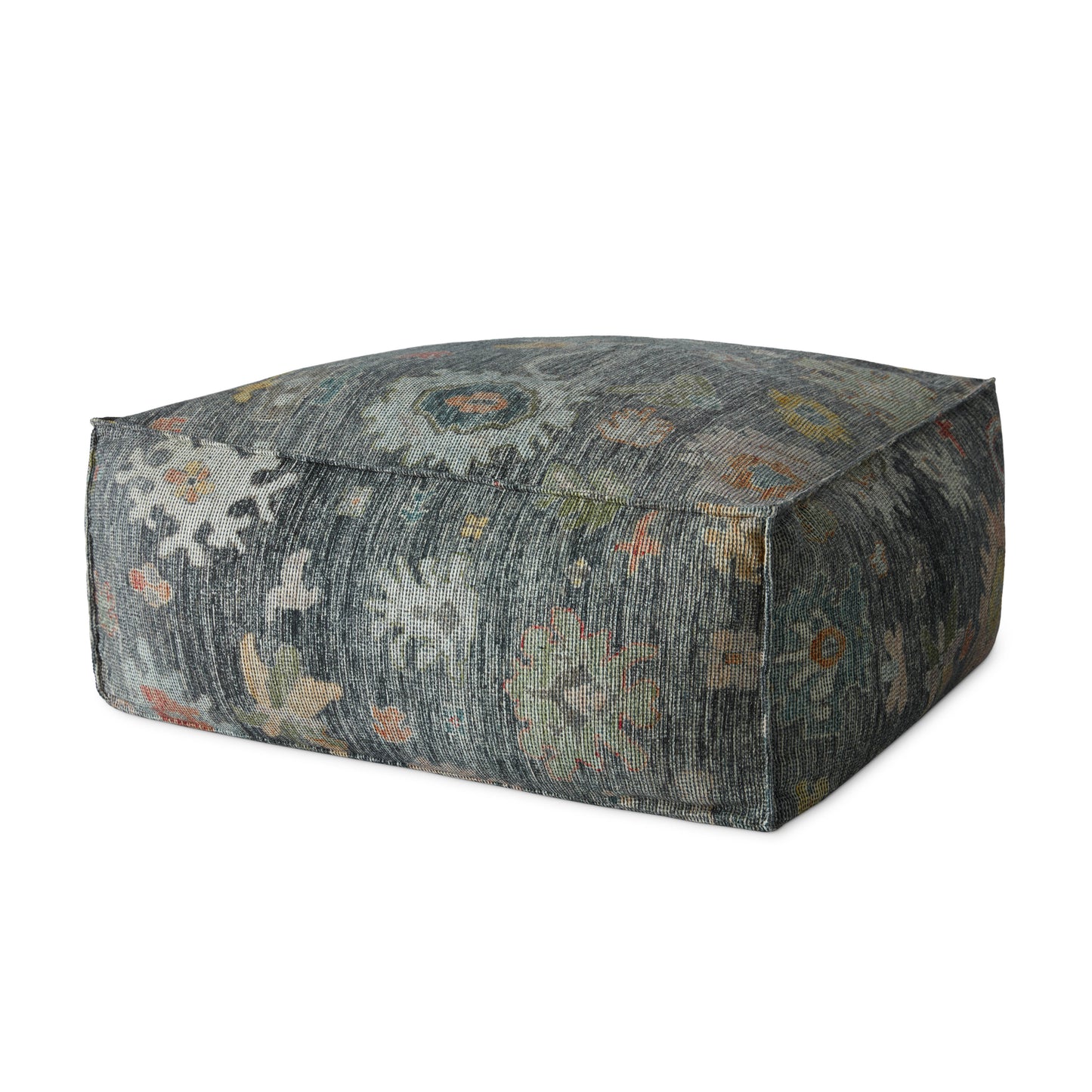 Loloi Poufs LPF0034 Machine Woven Transitional Pouf by Loloi