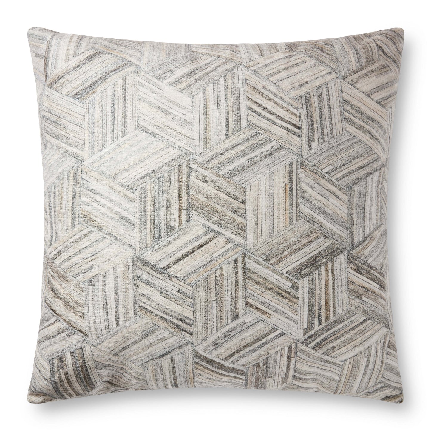 Loloi Floor Pillows P0901 Machine Woven Transitional Pillow by Loloi