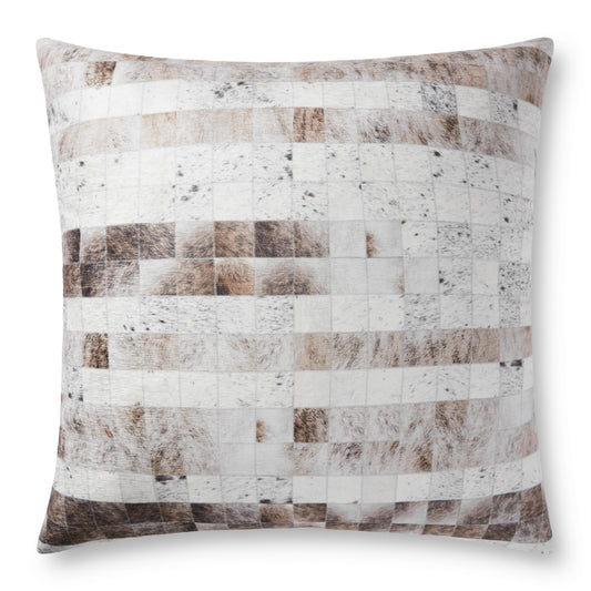 Loloi Floor Pillows P0902 Machine Woven Transitional Pillow by Loloi