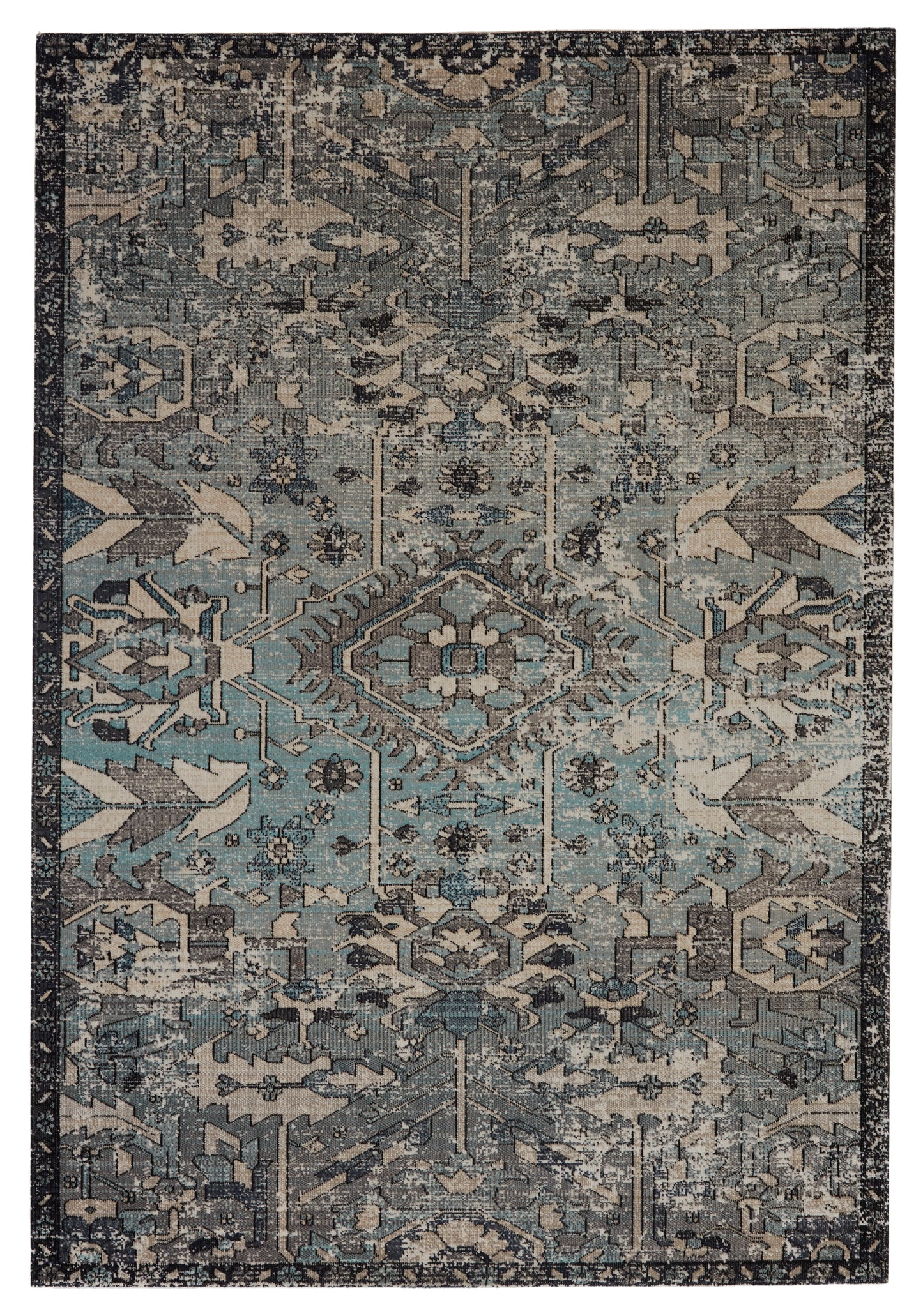 Polaris Ansilar Machine Made Synthetic Blend Outdoor Area Rug From Jaipur Living