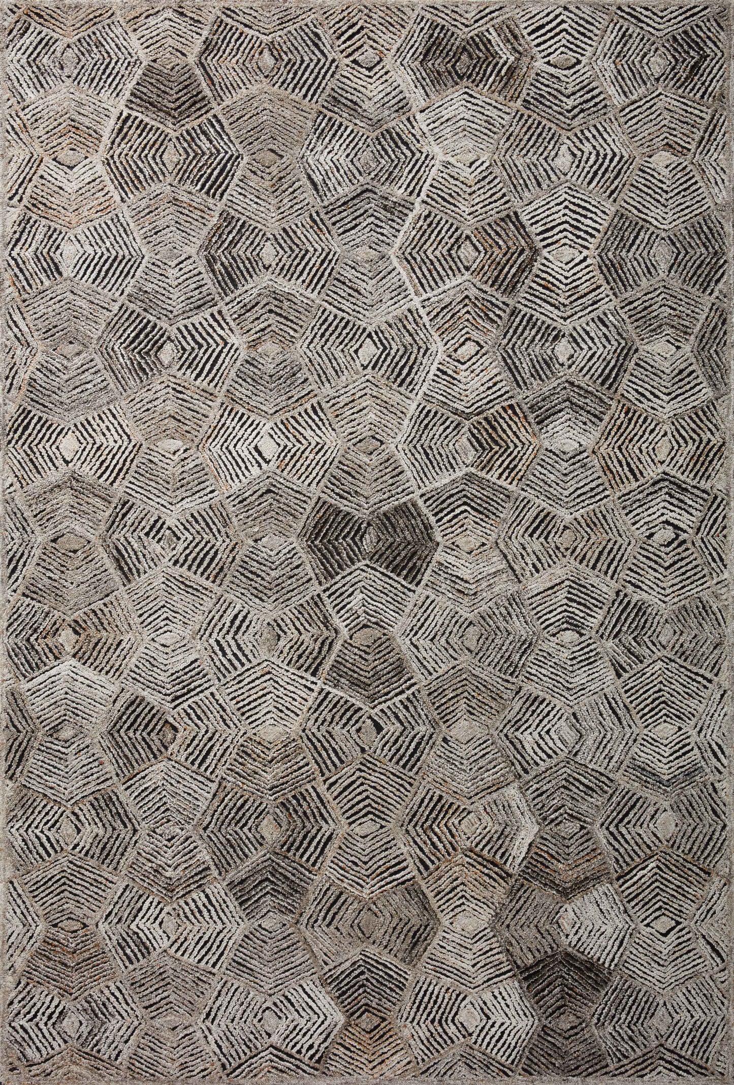 Loloi Prescott PRE-01 Hooked Contemporary Area Rug by Loloi