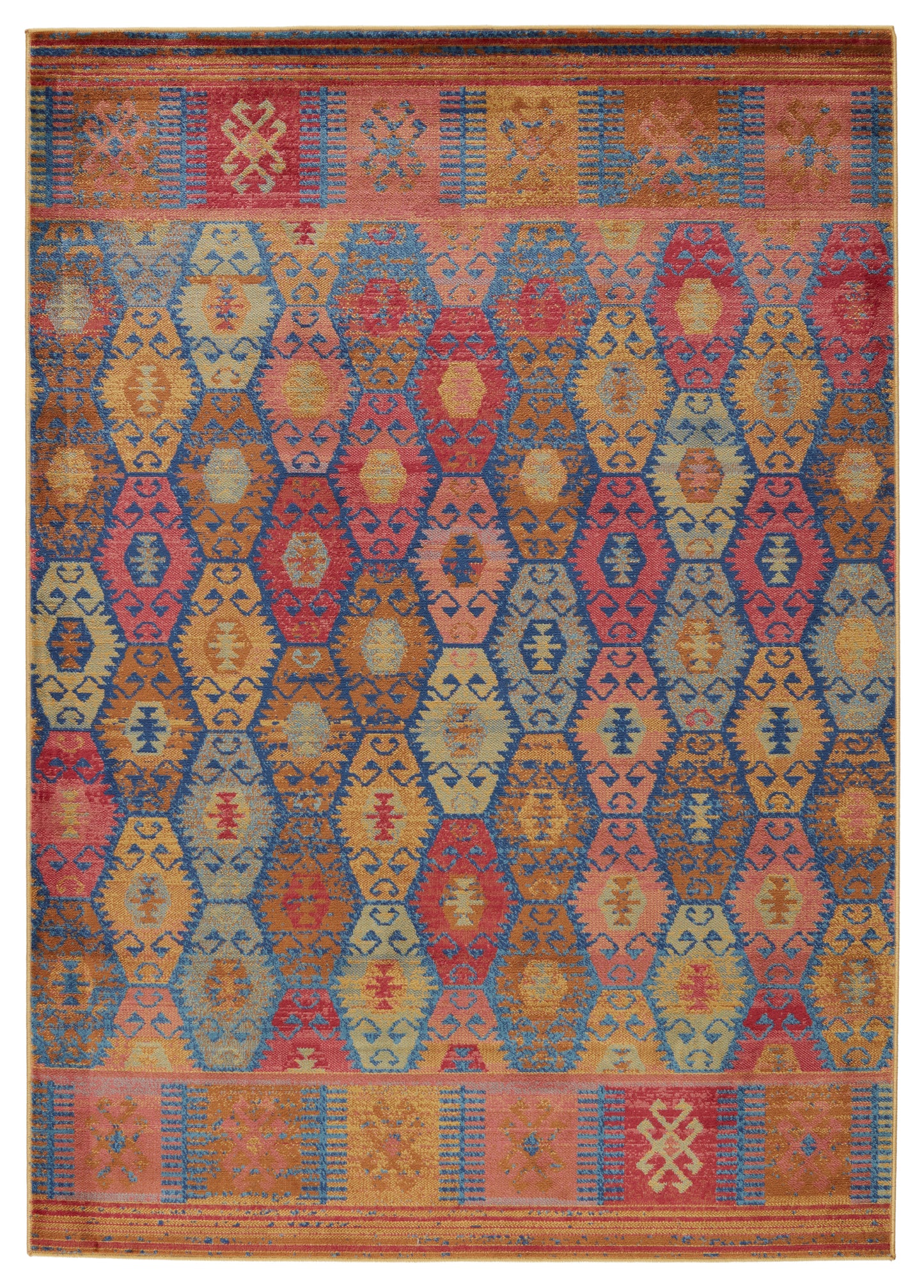 Prisma Eaven Machine Made Synthetic Blend Indoor Area Rug From Vibe by Jaipur Living