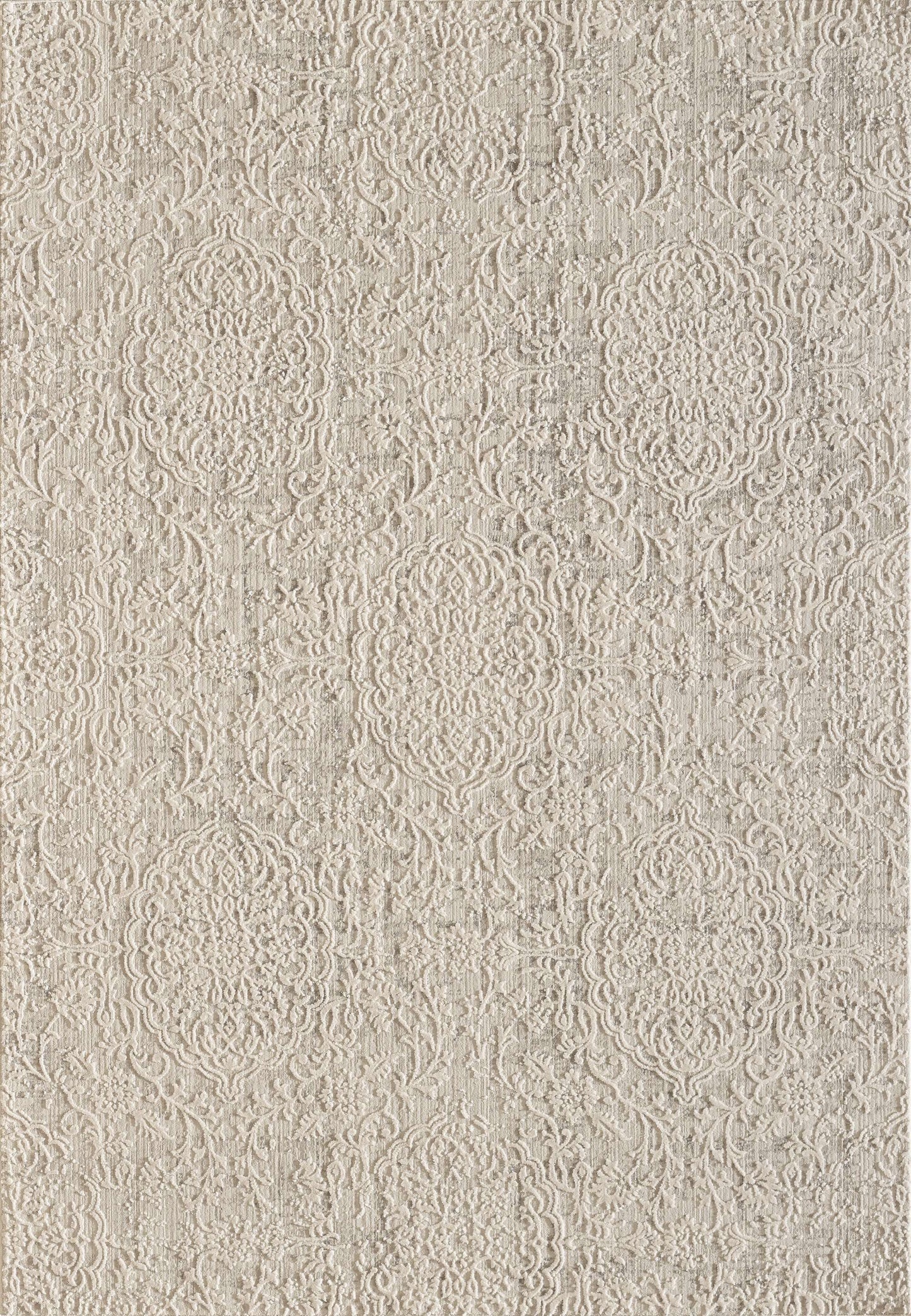 Dynamic QUARTZ 27030 Machine-Made Distressed Traditional Area Rug