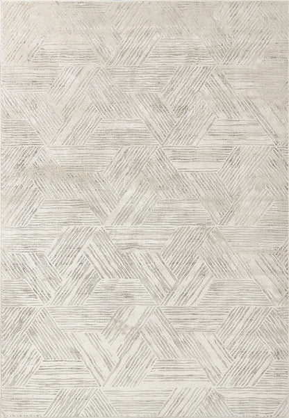 Dynamic QUARTZ 27041 Machine-Made Distressed Transitional Area Rug