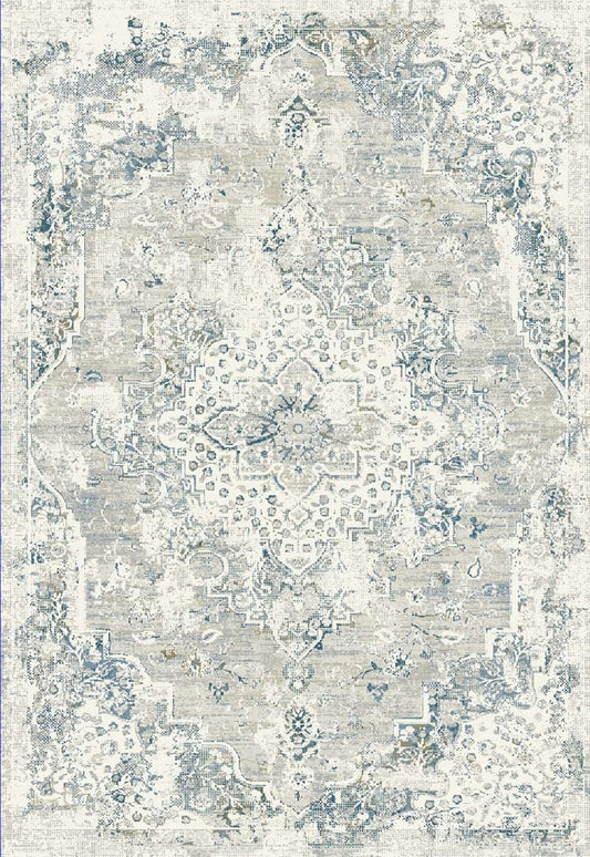 Dynamic QUARTZ 27064 Machine-Made Distressed Transitional Area Rug