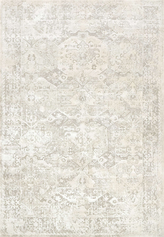 Dynamic QUARTZ 27073 Machine-Made Distressed Transitional Area Rug