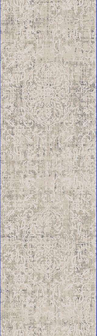 Dynamic Quartz Rug Gray Dynamic QUARTZ 27030 Machine-Made Distressed Traditional Area Rug – The ...