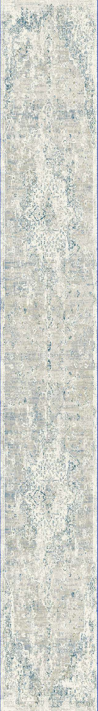 Dynamic QUARTZ 27064 Machine-Made Distressed Transitional Area Rug