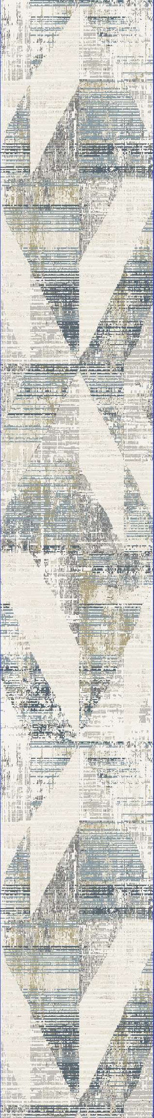 Dynamic QUARTZ 27072 Machine-Made Distressed Transitional Area Rug