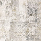 Dynamic QUARTZ 27077 Machine-Made Distressed Transitional Area Rug