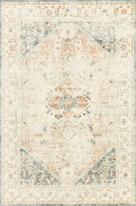 Loloi Rosette ROS-06 Power Loomed Traditional Area Rug by Loloi II