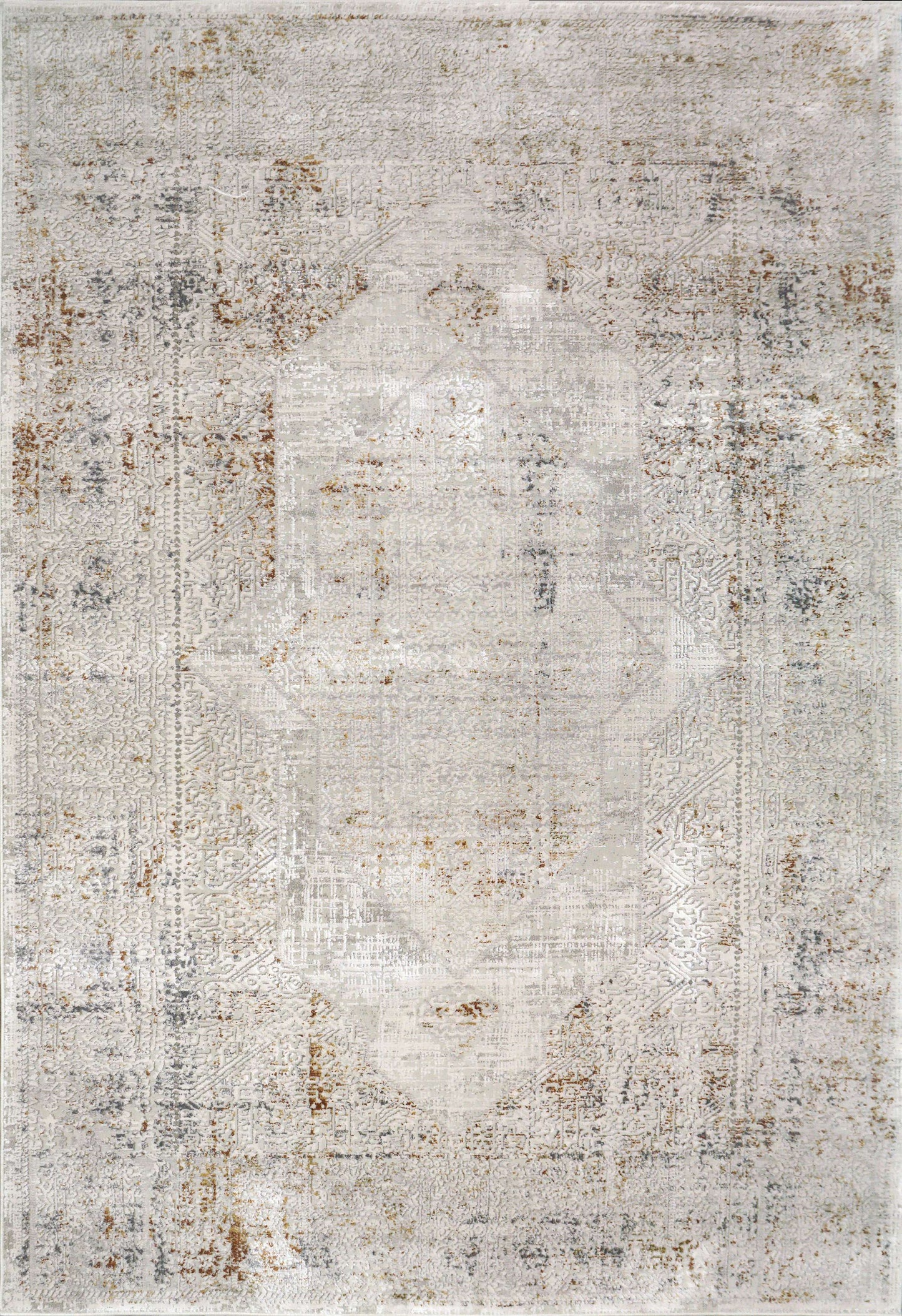 Dynamic RENAISSANCE 3155 Machine-Made Abstract Modern Area Rug