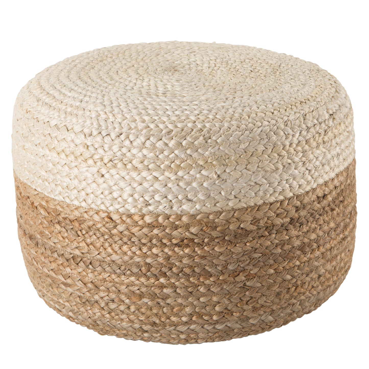 Saba Oliana Handmade Jute Indoor Pouf From Jaipur Living