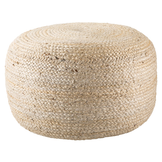 Saba Mesa Handmade Jute Indoor Pouf From Jaipur Living