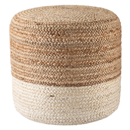 Saba Oliana Handmade Jute Indoor Pouf From Jaipur Living