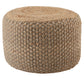 Saba Kealani Handmade Jute Indoor Pouf From Jaipur Living