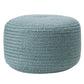 Saba Solar Santa Rosa Handmade Synthetic Blend Outdoor Pouf From Vibe by Jaipur Living