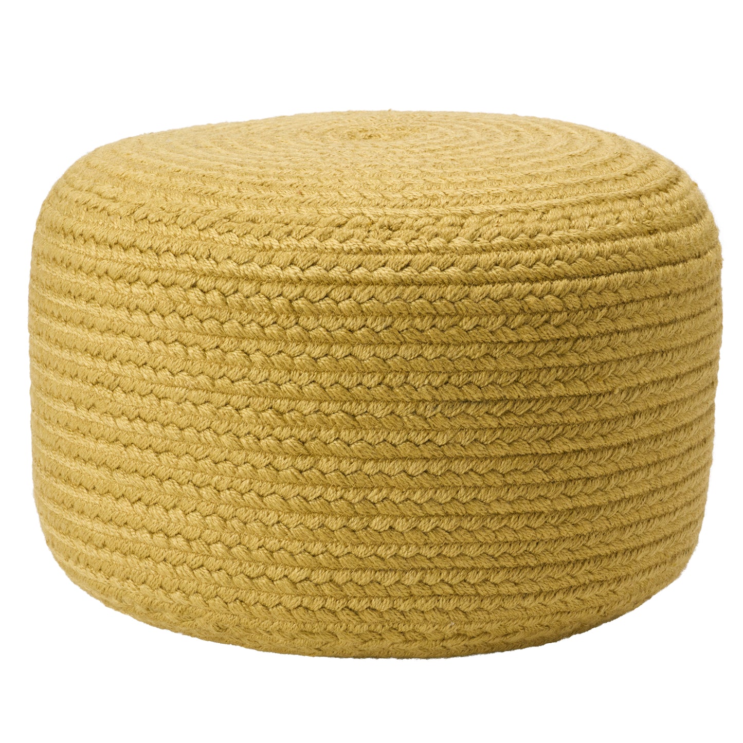 Saba Solar Santa Rosa Handmade Synthetic Blend Outdoor Pouf From Vibe by Jaipur Living