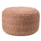 Saba Solar Grayton Handmade Synthetic Blend Outdoor Pouf From Vibe by Jaipur Living