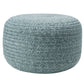 Saba Solar Grayton Handmade Synthetic Blend Outdoor Pouf From Vibe by Jaipur Living