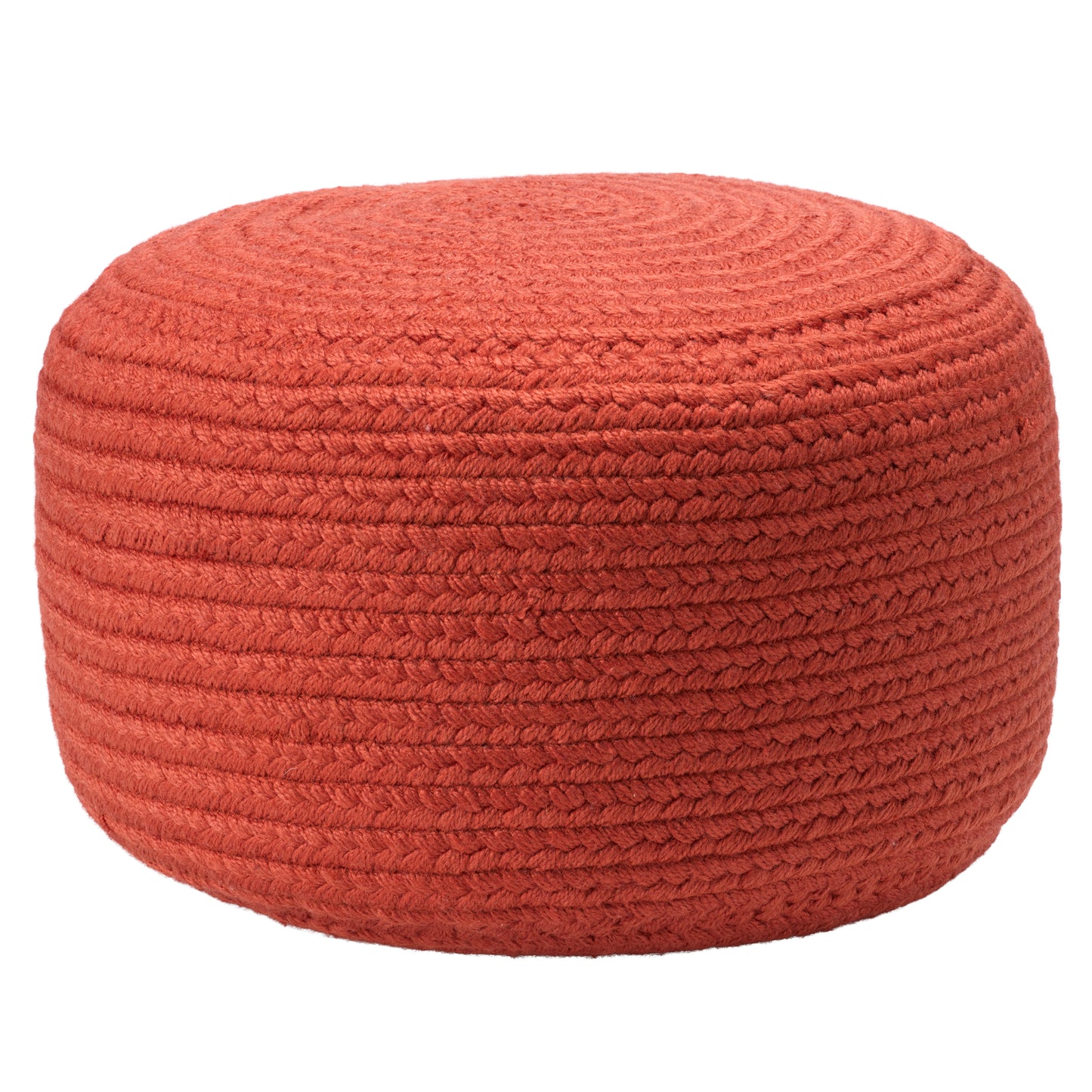 Saba Solar Santa Rosa Handmade Synthetic Blend Outdoor Pouf From Vibe by Jaipur Living