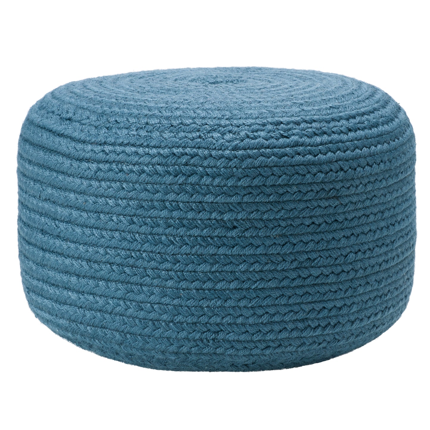 Saba Solar Santa Rosa Handmade Synthetic Blend Outdoor Pouf From Vibe by Jaipur Living