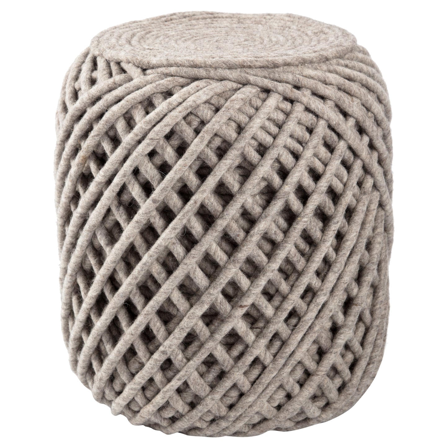 Scandinavia Pouf Guna Handmade Jute Indoor Pouf From Jaipur Living