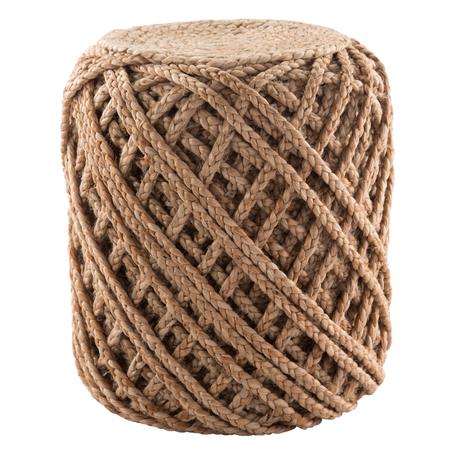 Scandinavia Pouf Guna Handmade Jute Indoor Pouf From Jaipur Living