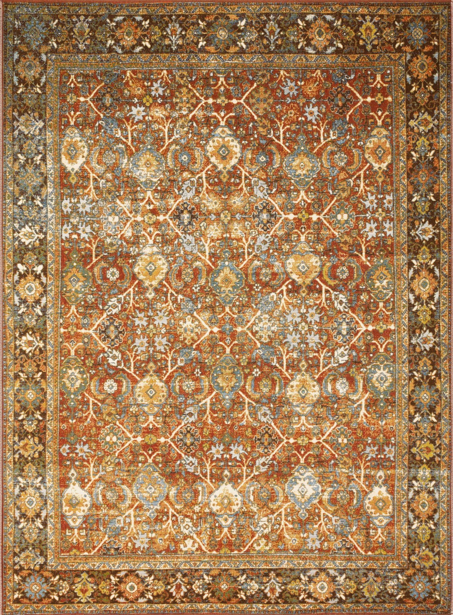 Loloi Sebastian SEB-06 Power Loomed Traditional Area Rug by Loloi II