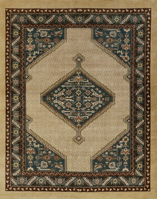 Momeni Serab Medallion Hand Woven Traditional Rectangle Indoor Area Rug