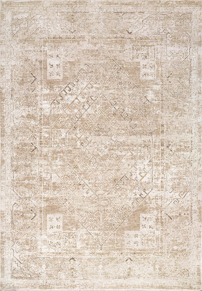 Dynamic SAHARA 5973 Machine-Made Medallion Transitional Area Rug