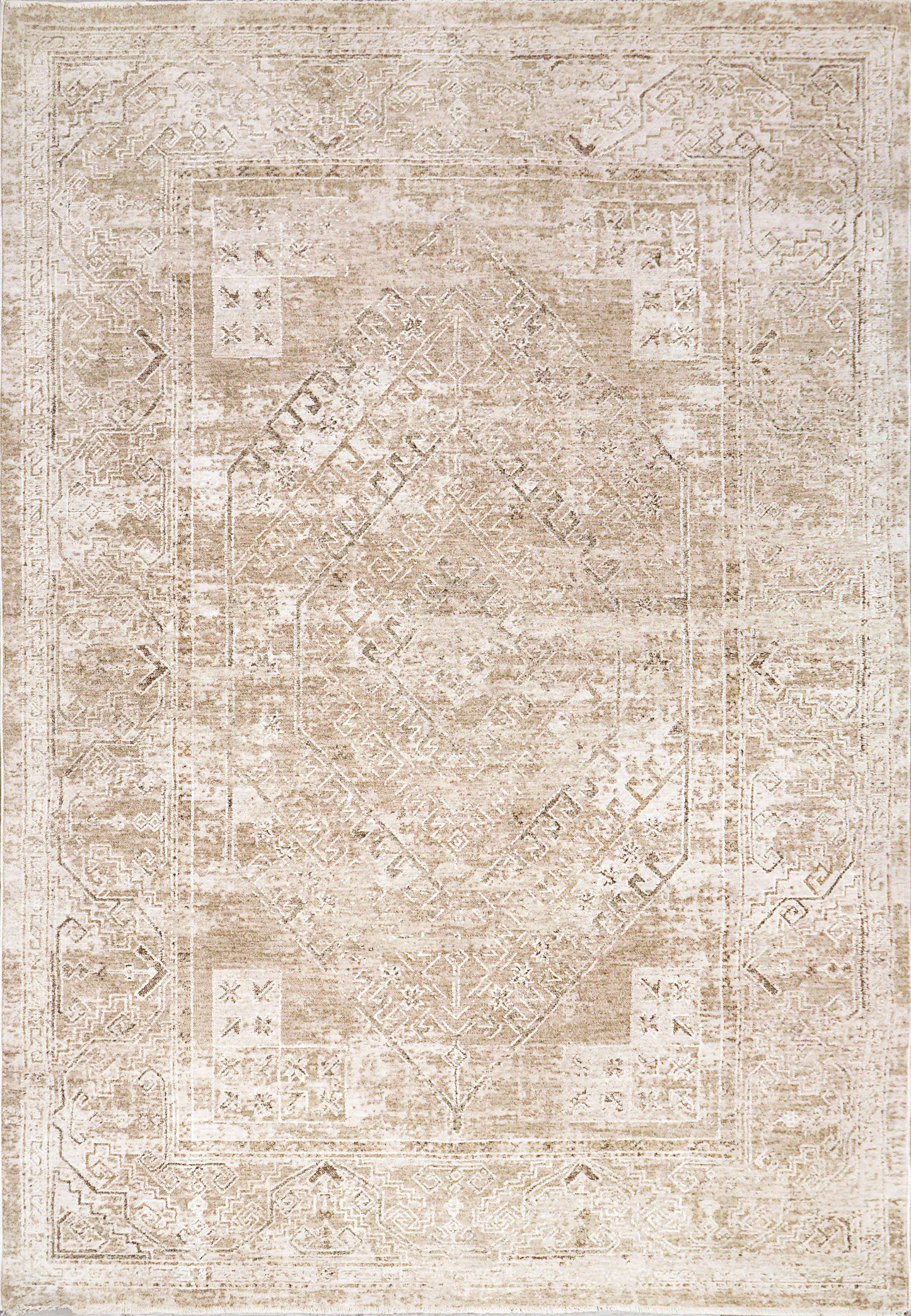 Dynamic SAHARA 5973 Machine-Made Medallion Transitional Area Rug