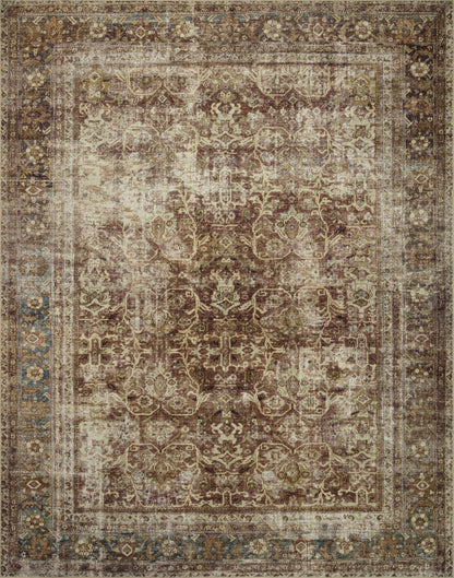 Loloi Sinclair SIN-01 Power Loomed Machine Washable Area Rug by Magnolia Home by Joanna Gaines x Loloi