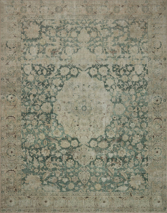 Loloi Sinclair SIN-05 Power Loomed Machine Washable Area Rug by Magnolia Home by Joanna Gaines x Loloi