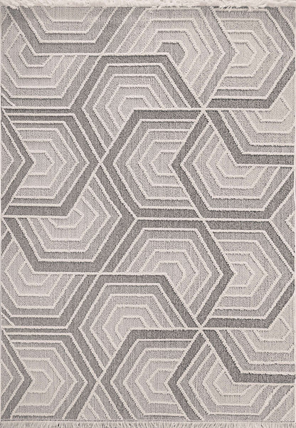 Dynamic SEVILLE 3611 Machine-Made Geometric Modern Area Rug