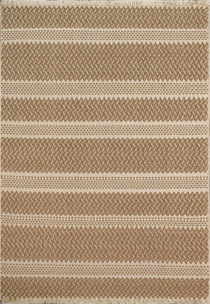 Dynamic SEVILLE 3613 Machine-Made Striped Modern Area Rug