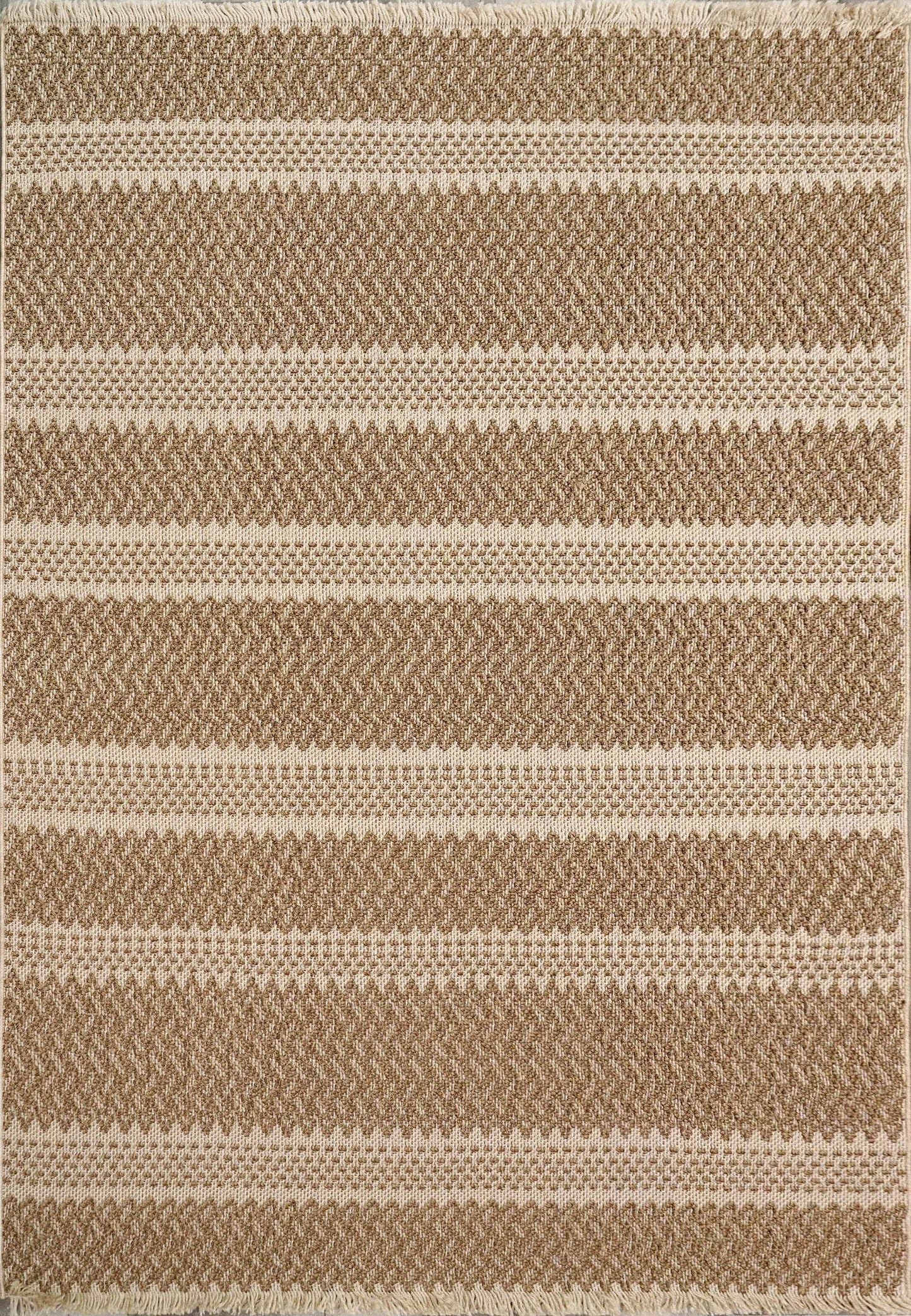 Dynamic SEVILLE 3613 Machine-Made Striped Modern Area Rug