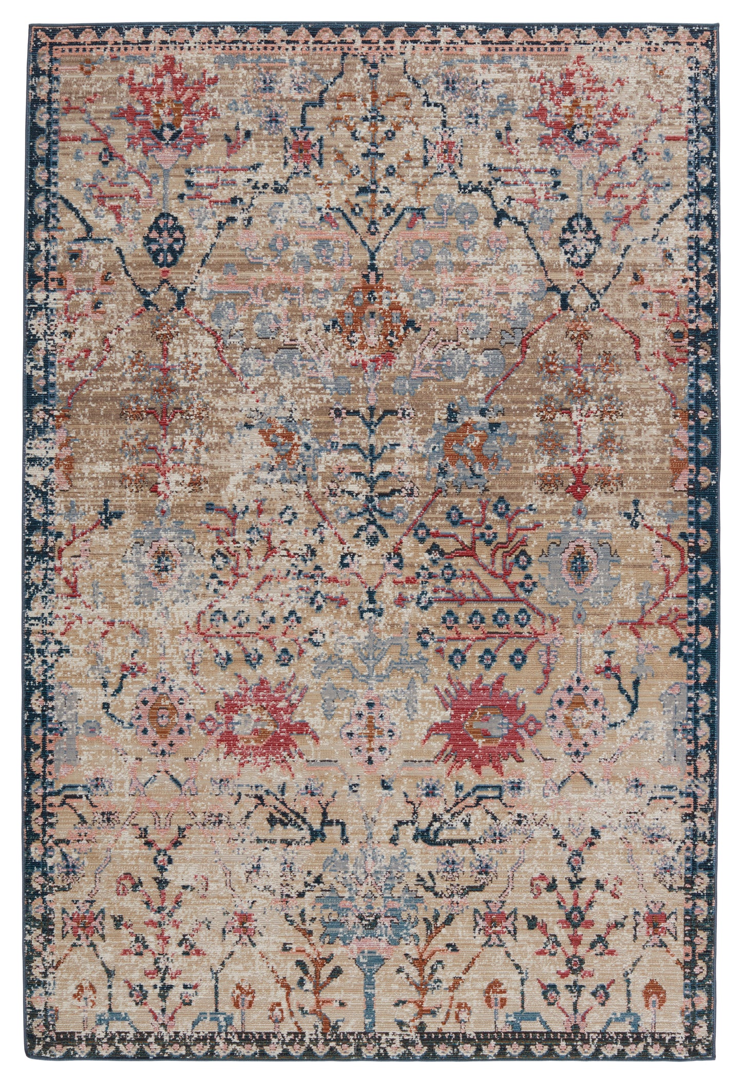 Swoon Elva Machine Made Synthetic Blend Outdoor Area Rug From Vibe by Jaipur Living