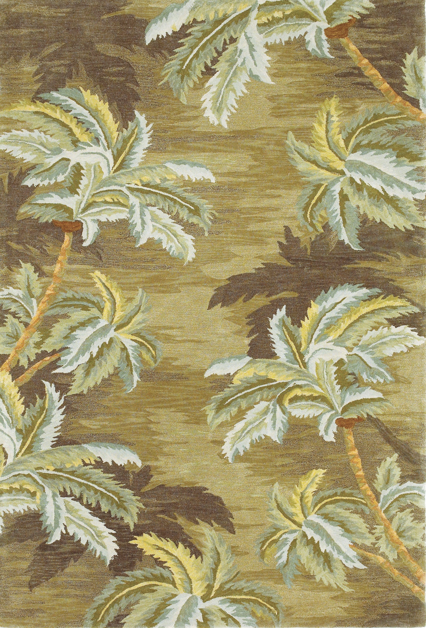 KAS Sparta 310 Florals & Tropicals Hand Tufted Area Rug