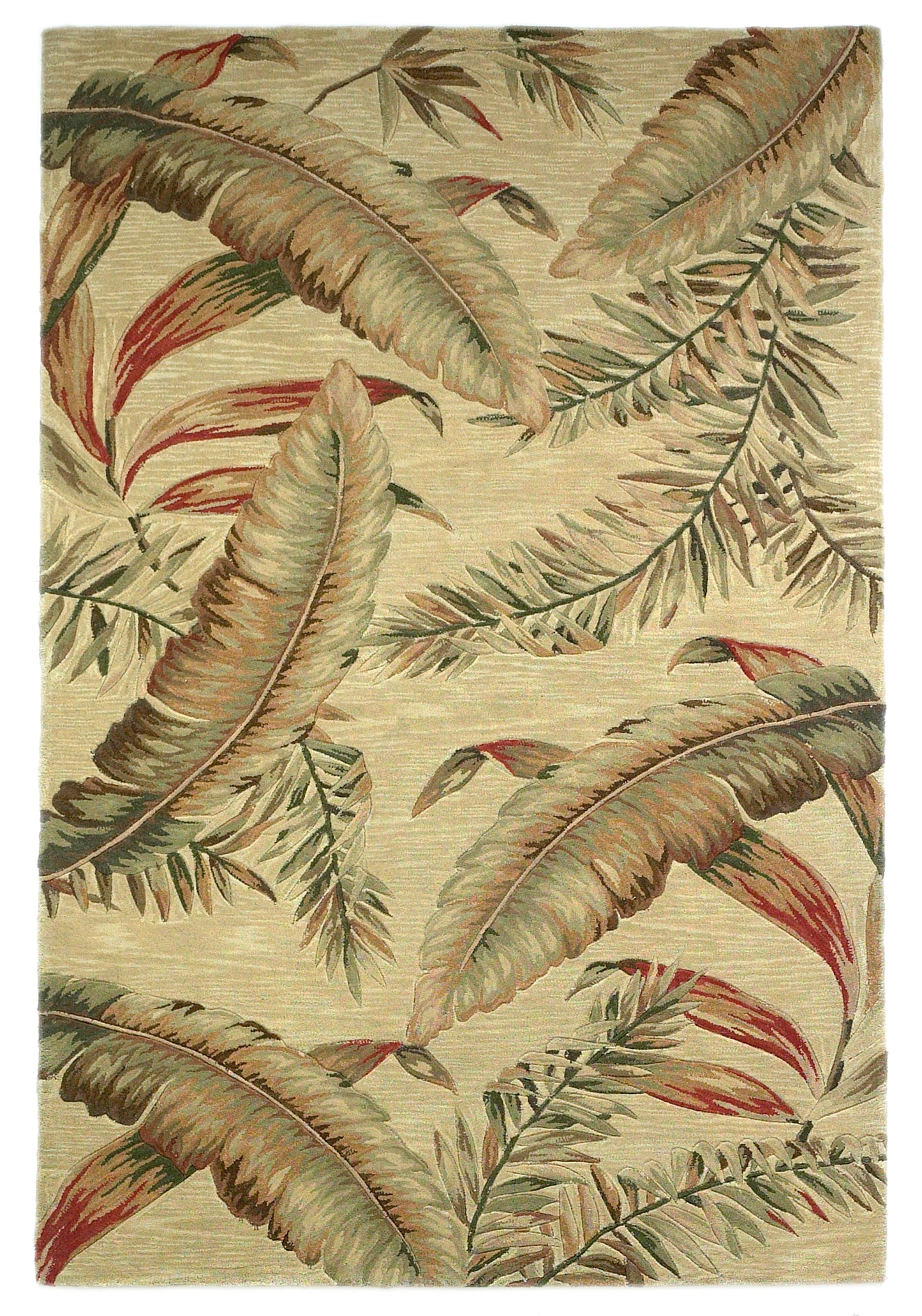 KAS Sparta 312 Florals & Tropicals Hand Tufted Area Rug