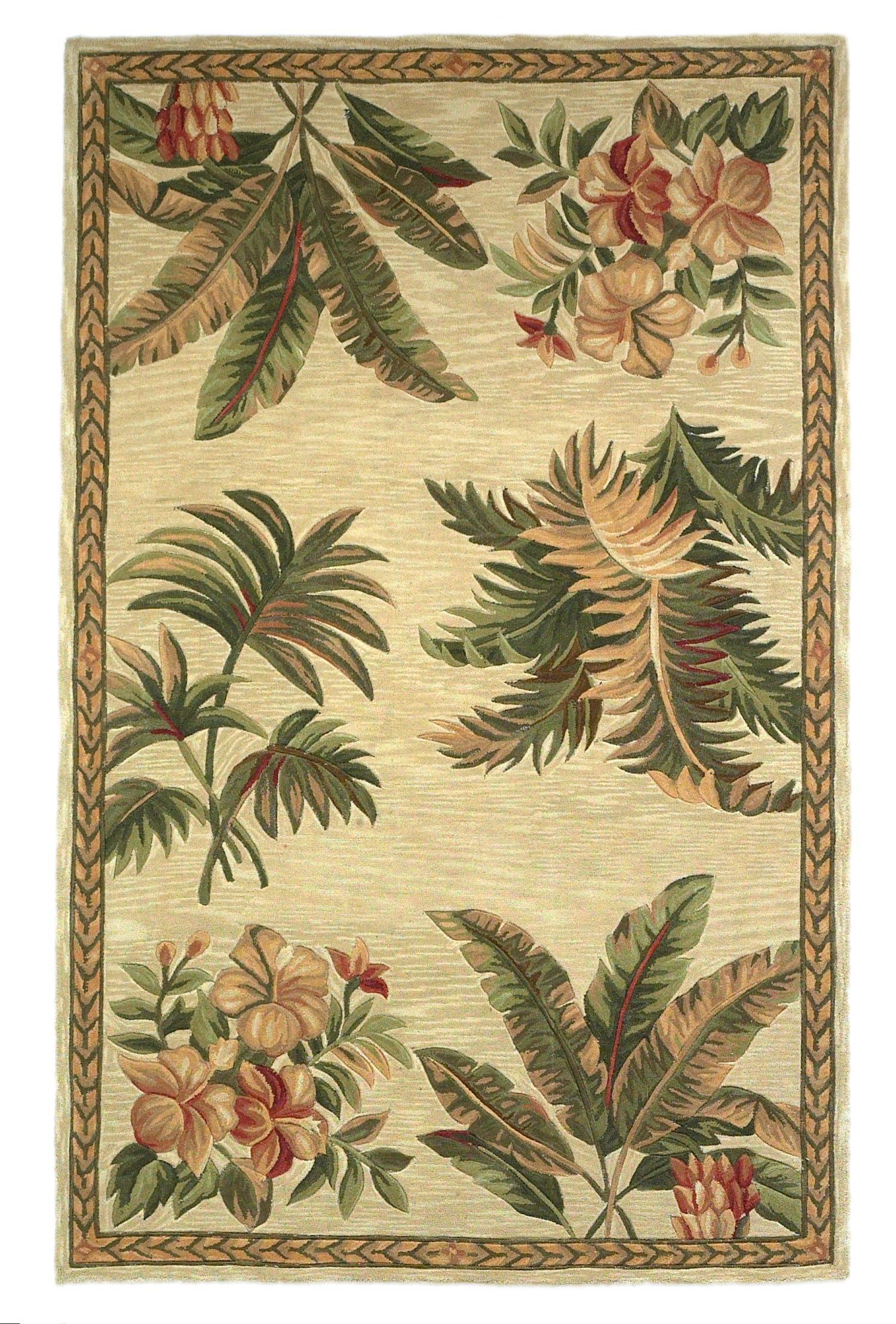 KAS Sparta 313 Florals & Tropicals Hand Tufted Area Rug – The Rug Store