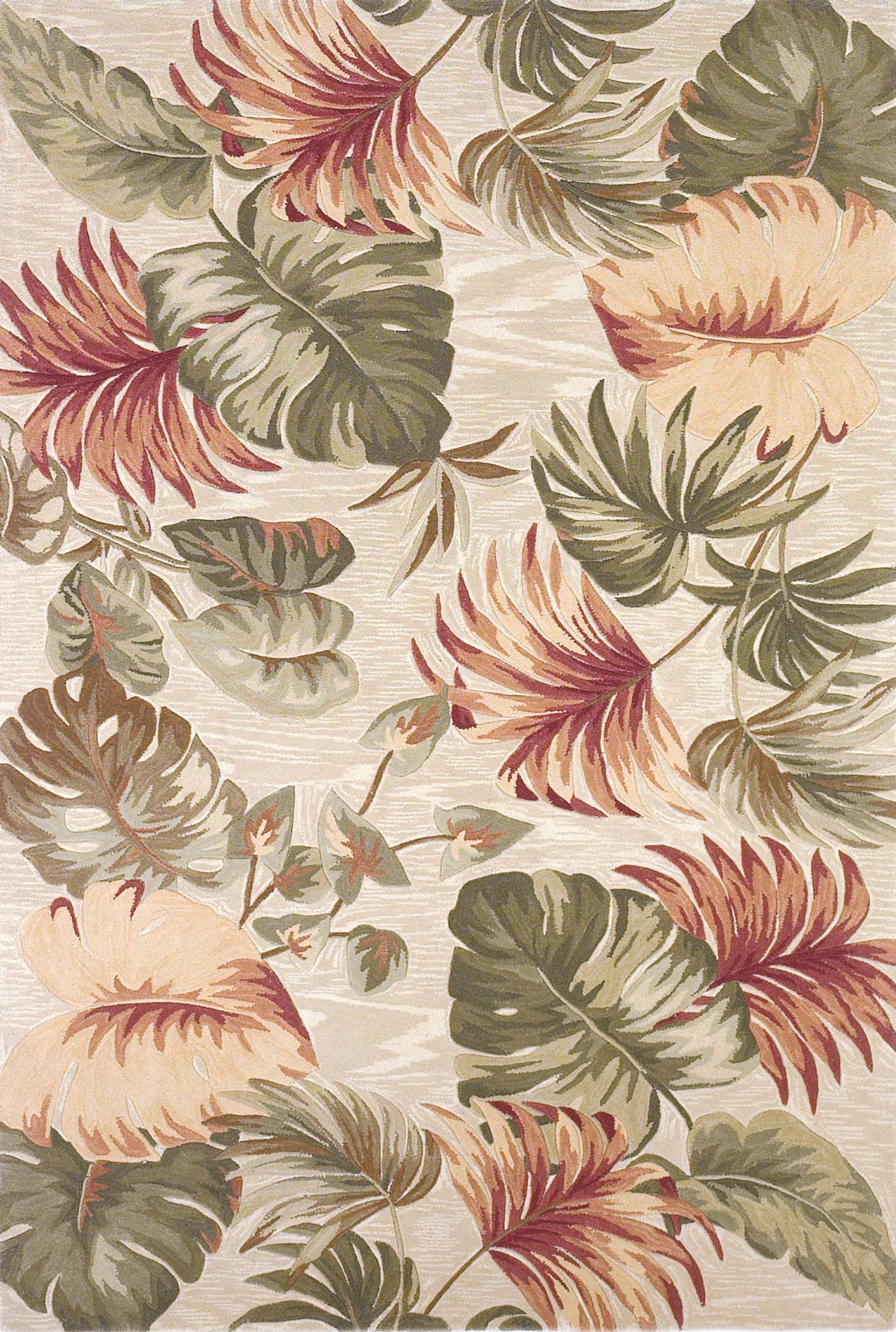 KAS Sparta 314 Florals & Tropicals Hand Tufted Area Rug