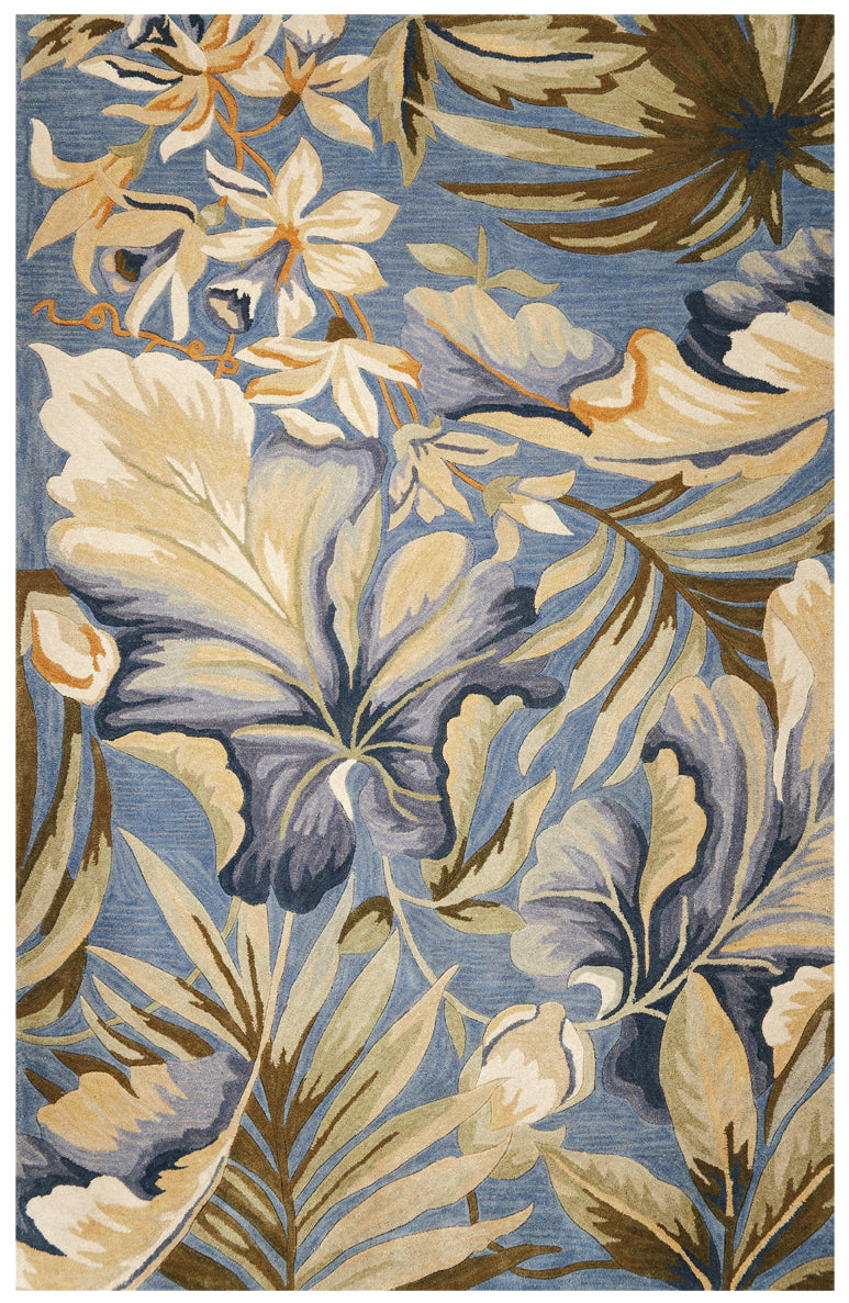 KAS Sparta 318 Florals & Tropicals Hand Tufted Area Rug