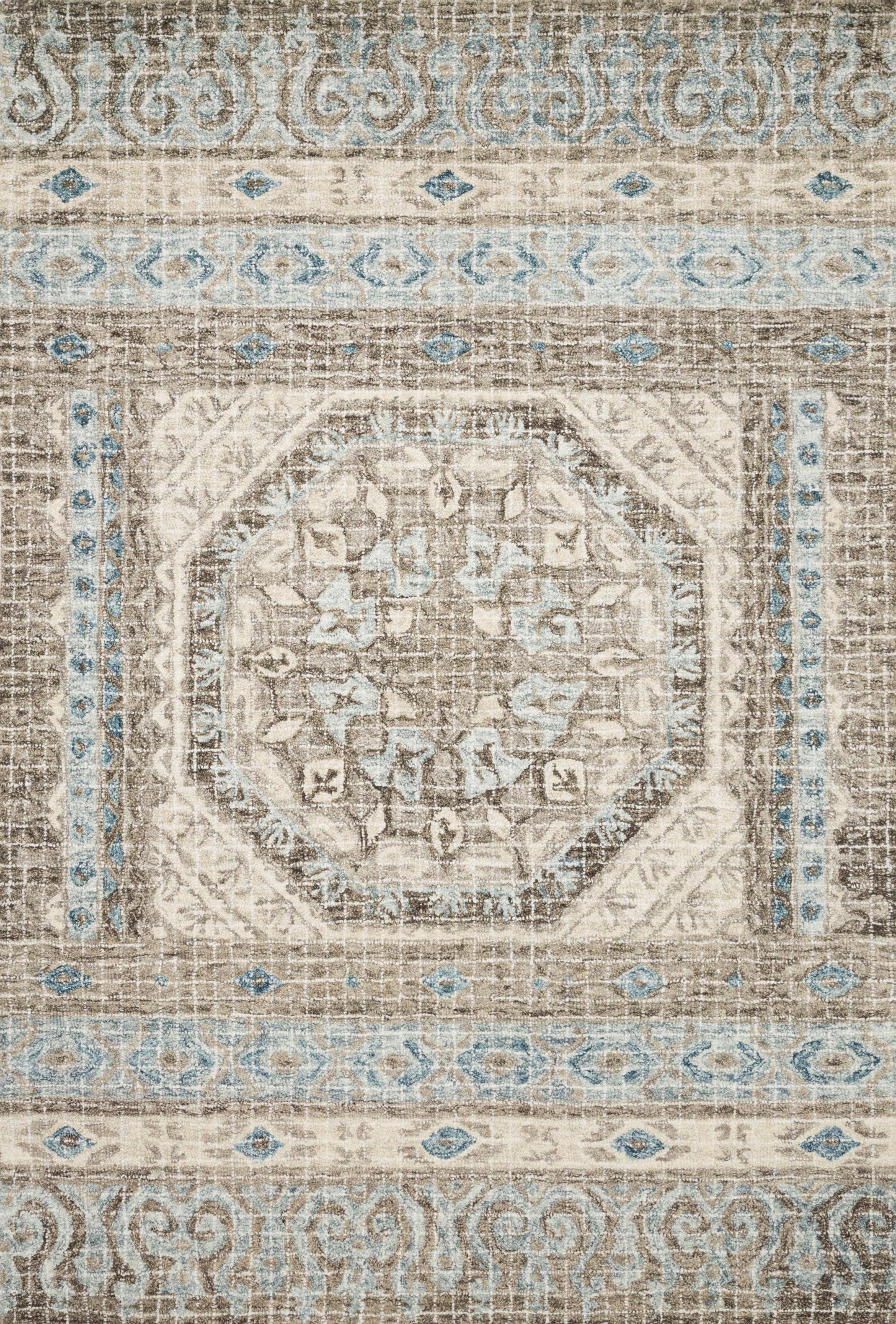 Loloi Tatum TW-02 Hooked Transitional Area Rug by Loloi