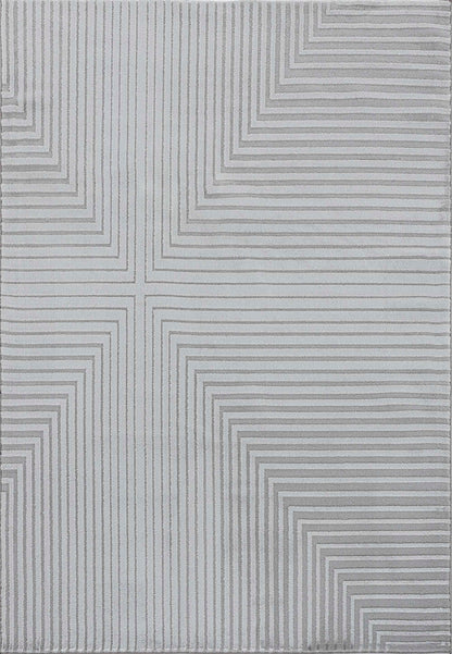 Dynamic TIMELESS 6923 Machine-Made Geometric Modern Area Rug