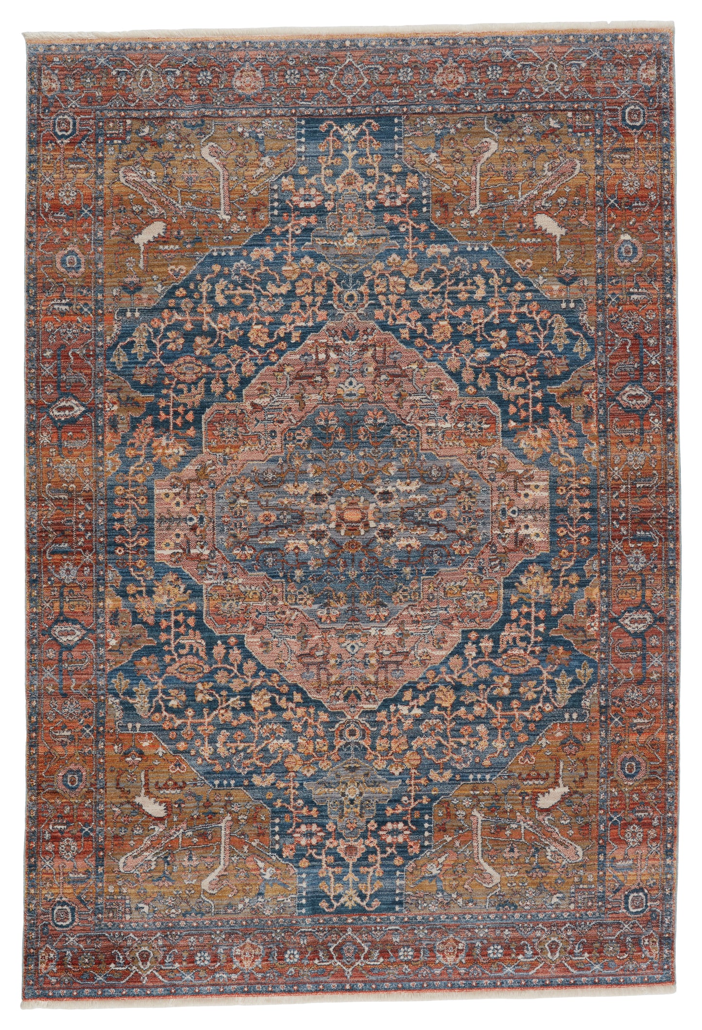 Terra Saphir Machine Made Synthetic Blend Indoor Area Rug From Vibe by Jaipur Living