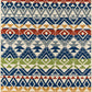 Momeni Veranda Geometric Hand Hooked Transitional Round Indoor/Outdoor Area Rug