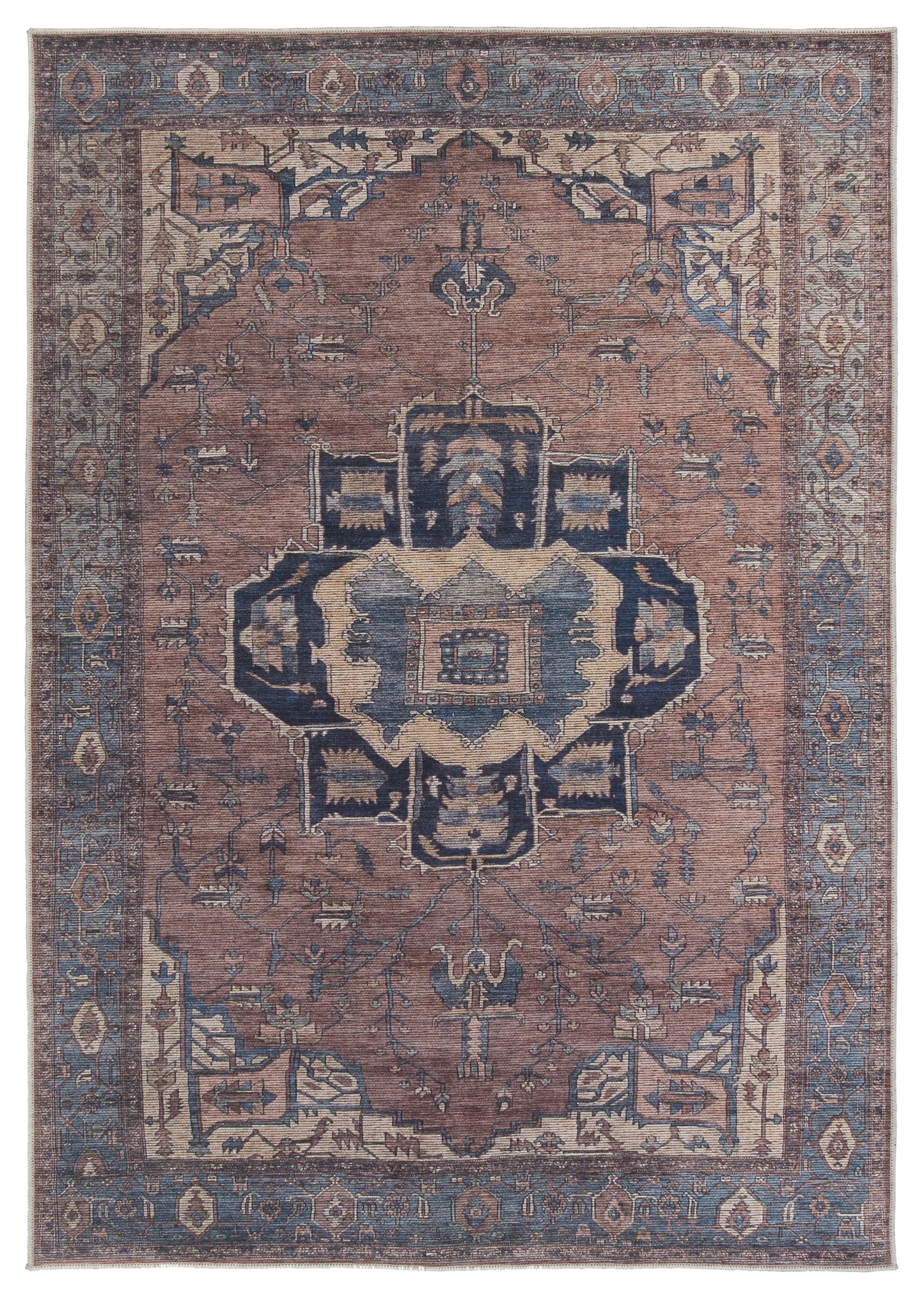 Vindage Barrymore Machine Made Synthetic Blend Indoor Area Rug From Vibe by Jaipur Living